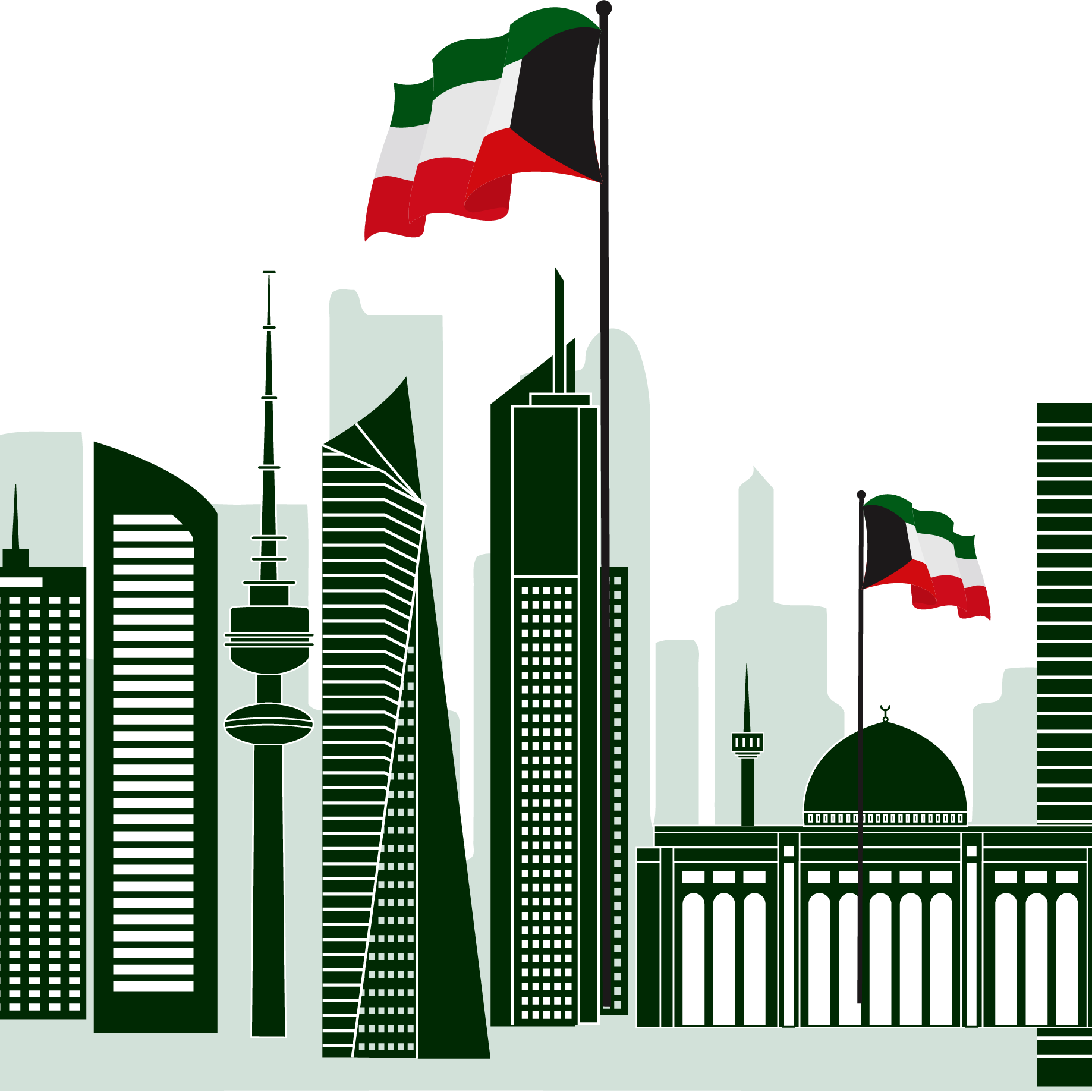 Kuwait Vector